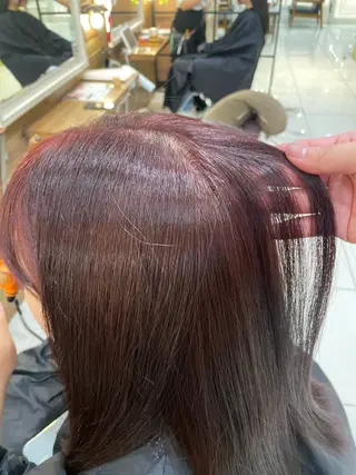 ロング 韓国カラー／エクステ 松戸梨杏のヘアスタイル