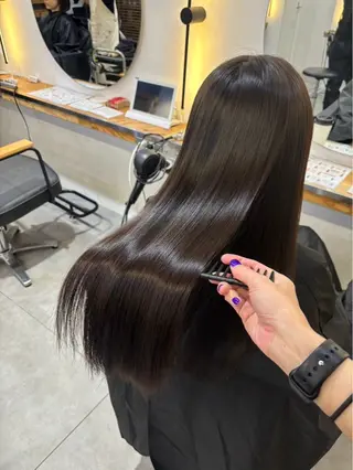 ロング ハタケナカ コトネのヘアスタイル