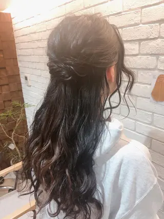 ヘアアレンジ flammeum三軒茶屋店所属・あおき まなのヘアスタイル