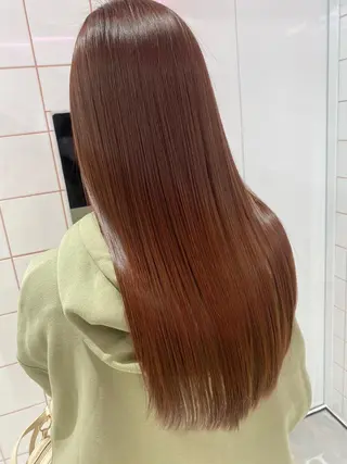 ロング Lond　luce心斎橋所属・✨縮毛矯正✨レイヤー ホウダカズヒロのヘアスタイル