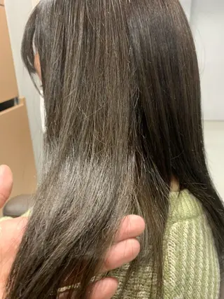 カラー ボブパーマコテ巻き風 パーマNo1深江秀平のヘアスタイル