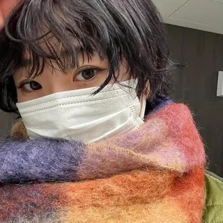 ミディアム カラー 愛結 暖色カラー🎀🩰のヘアスタイル