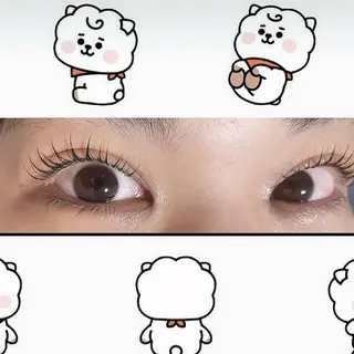 マツエク・マツパ アイブロウ eye lash salon SIDのマツエク・マツパデザイン