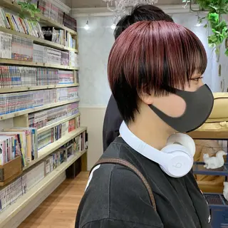 ショート カラー 🌱小顔魅せカット 透明感カラー/泉綺のヘアスタイル