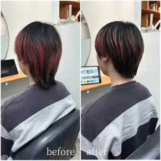 メンズ aiko【艶カラー ・ミニモ年内で終了】のヘアスタイル