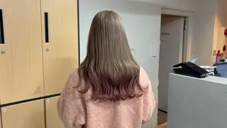 セミロング tokute 中野真咲🐺のヘアスタイル