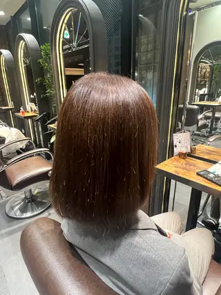 ミディアム MINX中村 公亮/デザインパーマのヘアスタイル