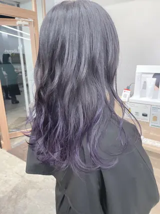 セミロング SAEKI【ior 】北千住店ブリーチのヘアスタイル