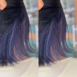 ミディアム カラー Snaly カラー特化ページのヘアスタイル