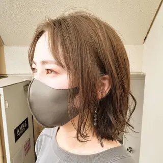 ミディアム カラー 🔳髪質改善🔳 岡本陽のヘアスタイル