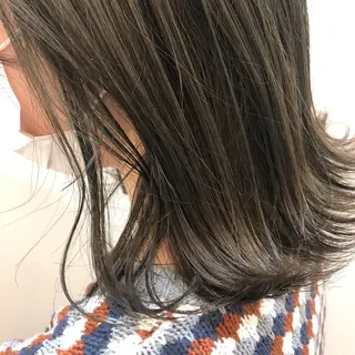 ミディアム 銀座/レイヤーカット 🤍内野すみれのヘアスタイル