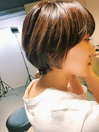 ショート カラー tension 【テンション】のヘアスタイル