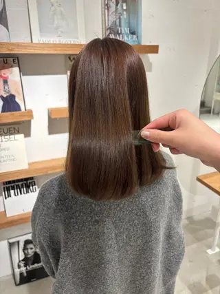 ミディアム カラー 薬院浄水通/ショート /ボブ/rukaのヘアスタイル