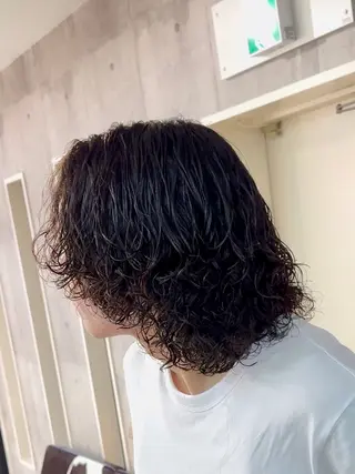 セミロング パーマ メンズ 🥸MENIN 相模 大野メンズ専門🥸のヘアスタイル