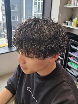 ショート パーマ メンズ KAZUMA /メンズ特化/パーマのヘアスタイル
