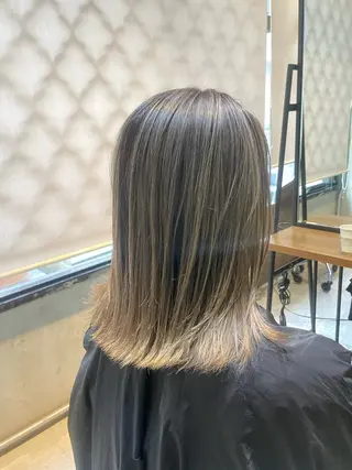 ミディアム カラー ヘアアレンジ 🌿透明感/レイヤー 🌿TATSUKIのヘアスタイル