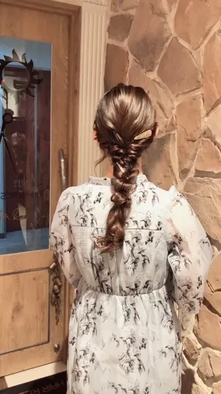 ロング ヘアアレンジ 【ディレクター 🧸🤍田澤 唯那】のヘアスタイル