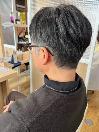 メンズ 鈴木 結のヘアスタイル