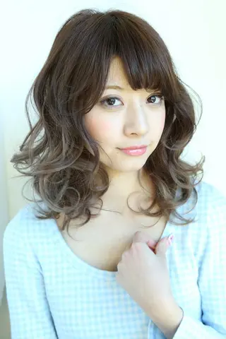 セミロング ツイスパ/シャドウ 矢吹俊大郎のヘアスタイル