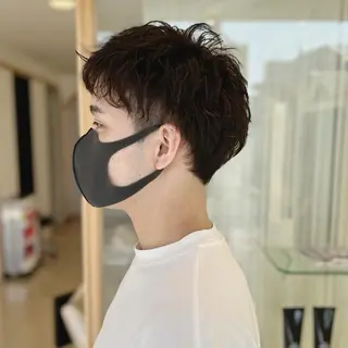 パーマ メンズ Ash宮前平店 鈴木和也のヘアスタイル
