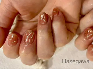 ネイル DROP所属・DROP 長谷川のネイルデザイン