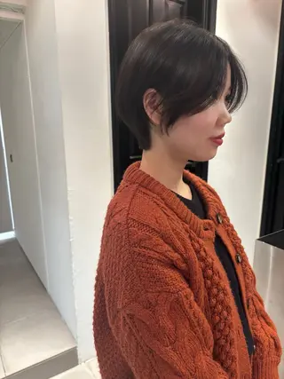 ショート riria/ボブ /ブラウンカラー🎀のヘアスタイル