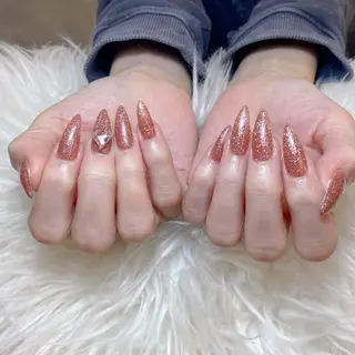 ネイル ANH ゴテゴテネイルのネイルデザイン