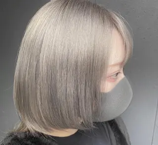 ショート カラー マンツーマン女性 美容師 奏のヘアスタイル