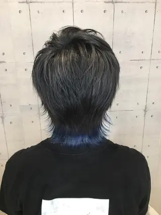 カラー メンズ 韓・中華美女ヘア 🇰🇷×🇨🇳のヘアスタイル