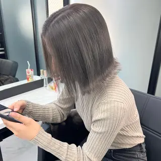 ミディアム カラー シールエクステ特化 ハイトーン、NANAのヘアスタイル