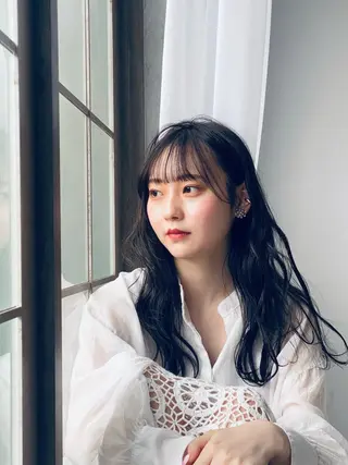 ロング メンズカット/パーマ 👟黒田紗名👟のヘアスタイル