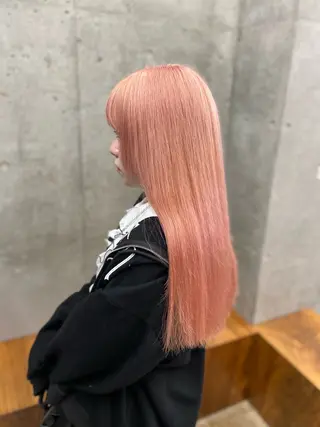 ロング カラー ✨️艶ハイトーン特化 ✨️佐藤望のヘアスタイル