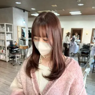 ミディアム カラー 高橋 みく/ minimのヘアスタイル