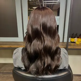 カラー ユイカ🐮暖色カラー / 髪質改善のヘアスタイル