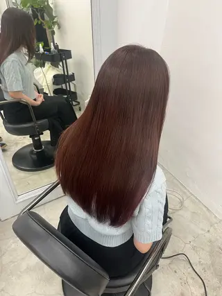 ロング カラー An 矯正モデル募集✨のヘアスタイル