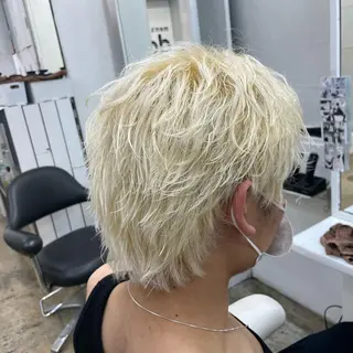 カラー メンズ ✨️ツイスパ波巻き特 化小杉澪生✨️のヘアスタイル