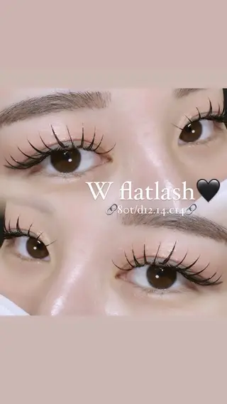 マツエク・マツパ eyelash salon 華のマツエク・マツパデザイン