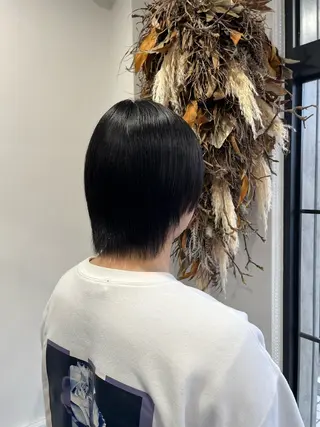 メンズ 🖱️ナチュラルヘア 鍋谷美帆🖱️のヘアスタイル