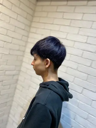 ショート カラー メンズ ヨシダ フミノリのヘアスタイル