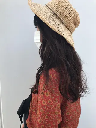 ロング パーマ steed tokyo所属・KOOKI スティードトーキョーのヘアスタイル