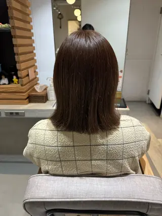 ミディアム 鄭 勇太のヘアスタイル