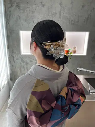 ヘアアレンジ 𝐀𝐲𝐚𝐤𝐚 /艶髪/ストレートのヘアスタイル