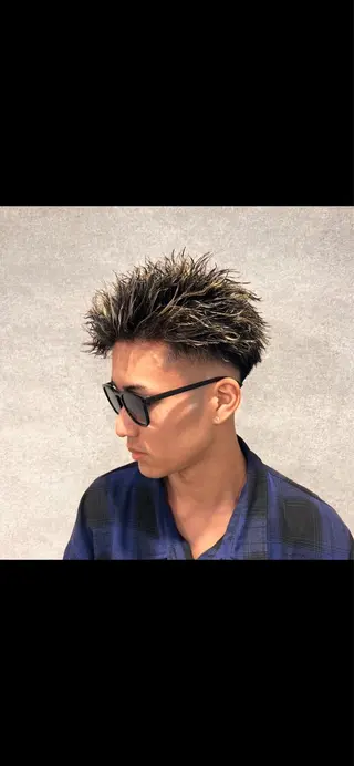 ショート カラー パーマ メンズ キッズ 🔥パーマ特化🔥 優馬のヘアスタイル