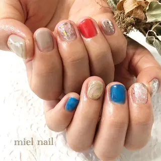 ネイル miel nailのネイルデザイン