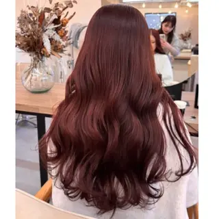 ロング カラー 韓国レイヤー/透明感 ♡YUUNAのヘアスタイル