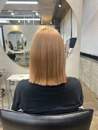 ミディアム サワムラ ソナタのヘアスタイル