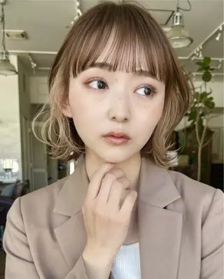 ショート 【Belle】 川口開世　cutのヘアスタイル