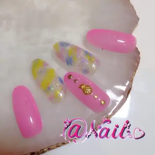 ネイル 小尾 栞のネイルデザイン