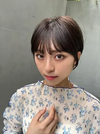 ショート パーマ ROBBY所属・松井美樹/似合わせ ガーリー・韓国のヘアスタイル