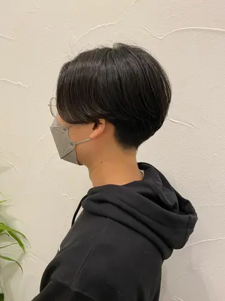 ショート パーマ メンズ Ash中目黒店 榊間茜のヘアスタイル